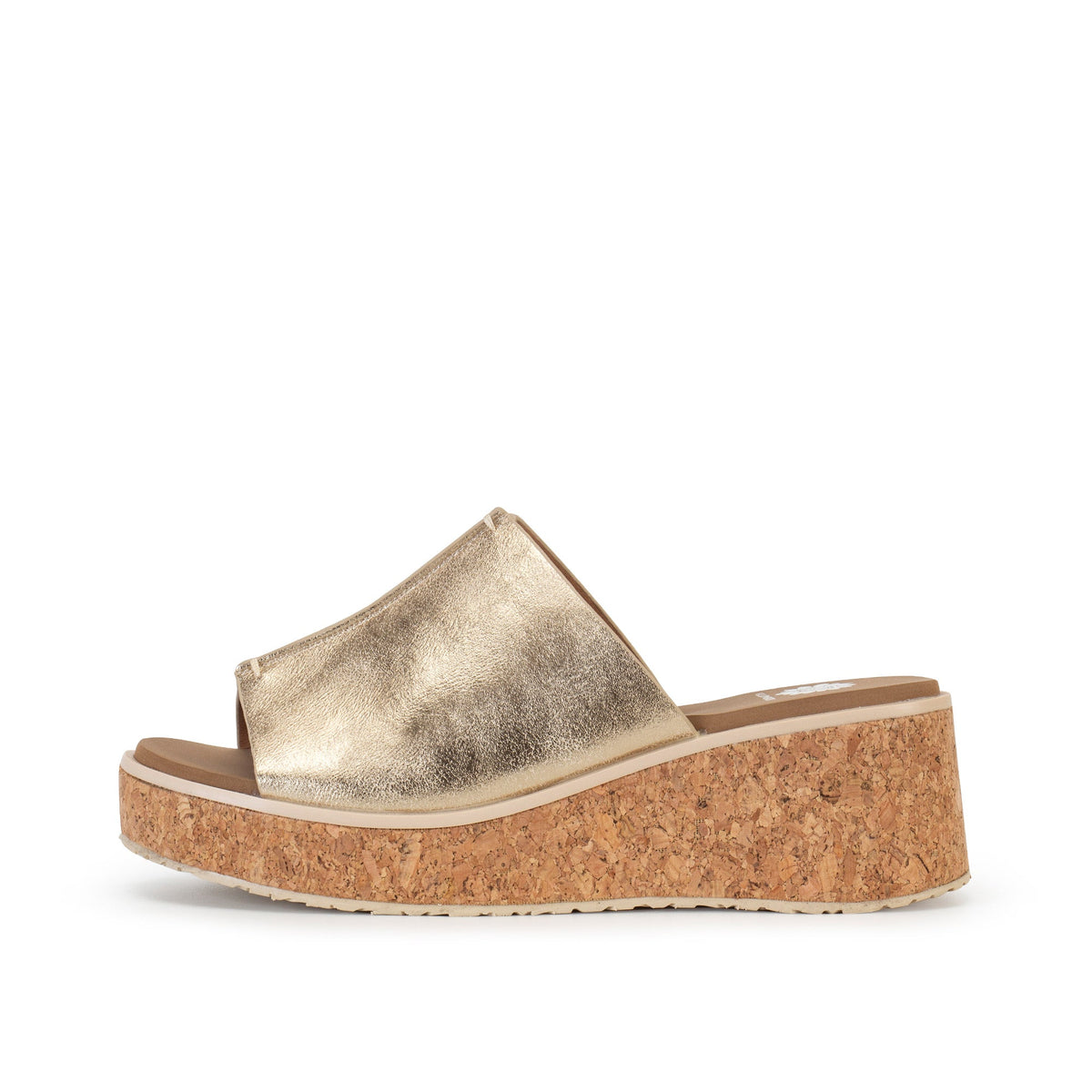 Yellow Box Footwear Classic | Vienna Cork Wedge Sandal - Tan
