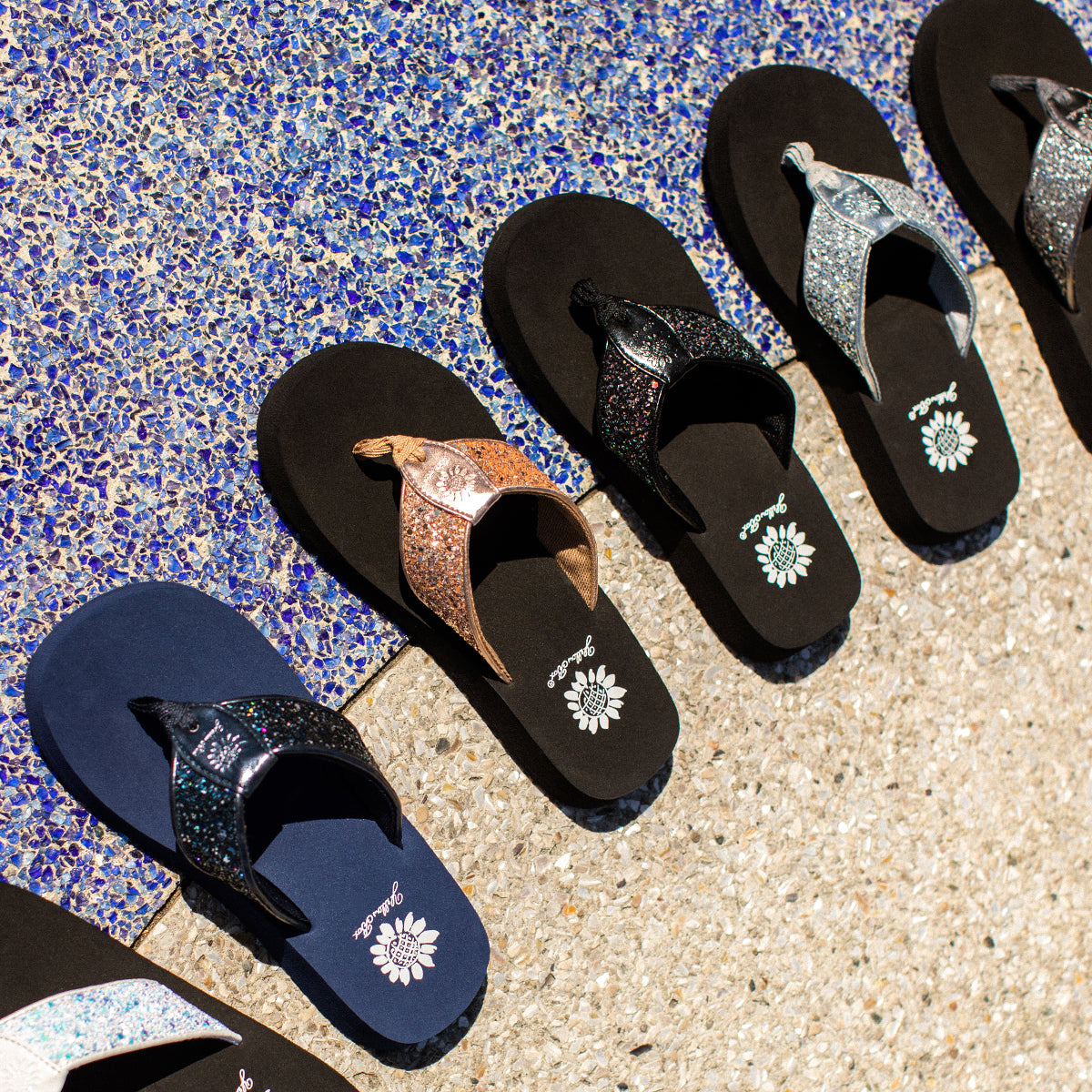 Yellow Box Footwear Quality | Feliks Flip Flop - Rose Gold