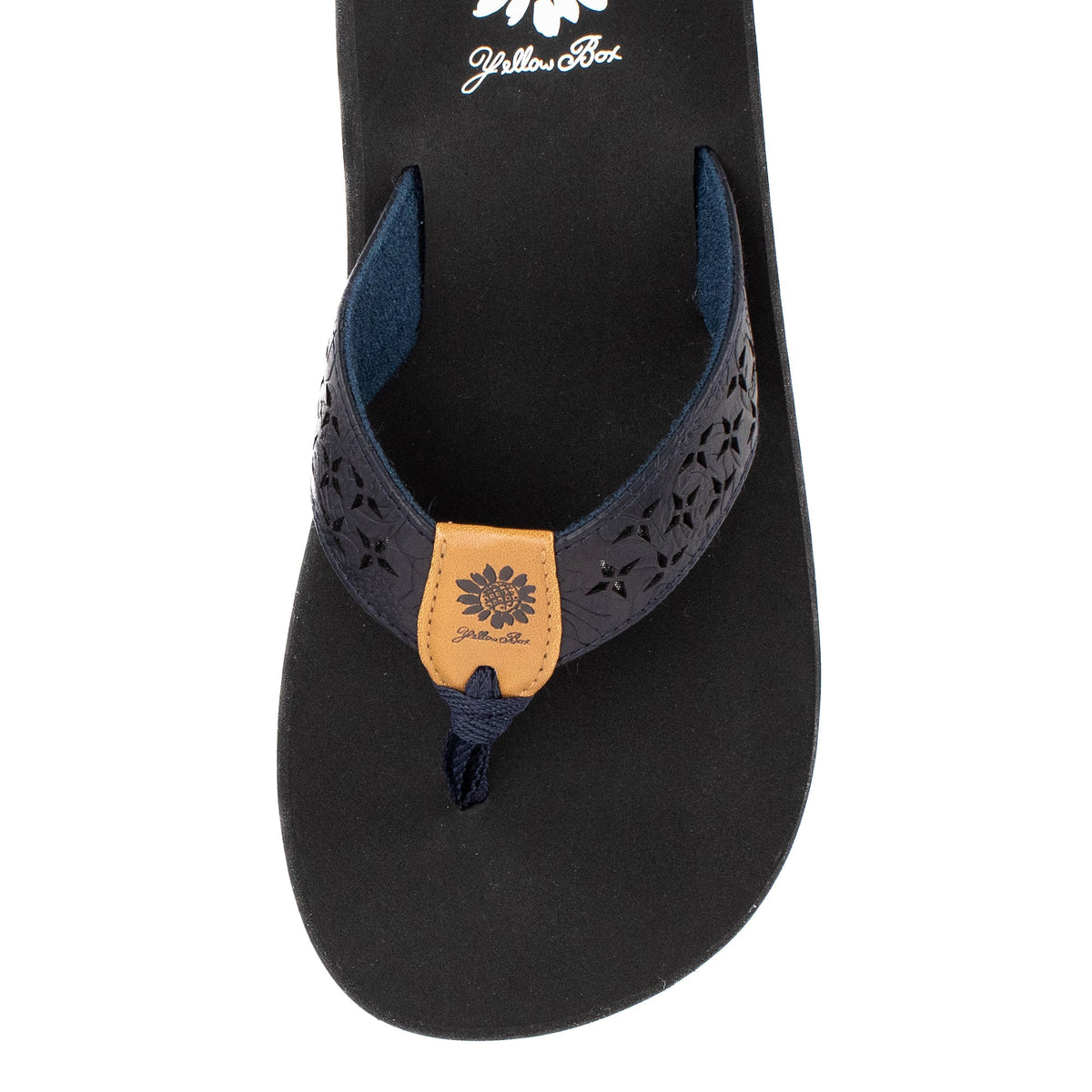 Yellow Box Footwear Classic | Benji Flip Flop - Navy