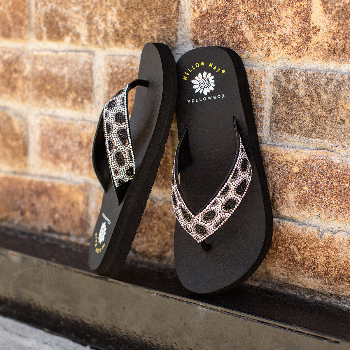 Yellow Box Footwear Best Seller | Naseeba Flip Flop - Black