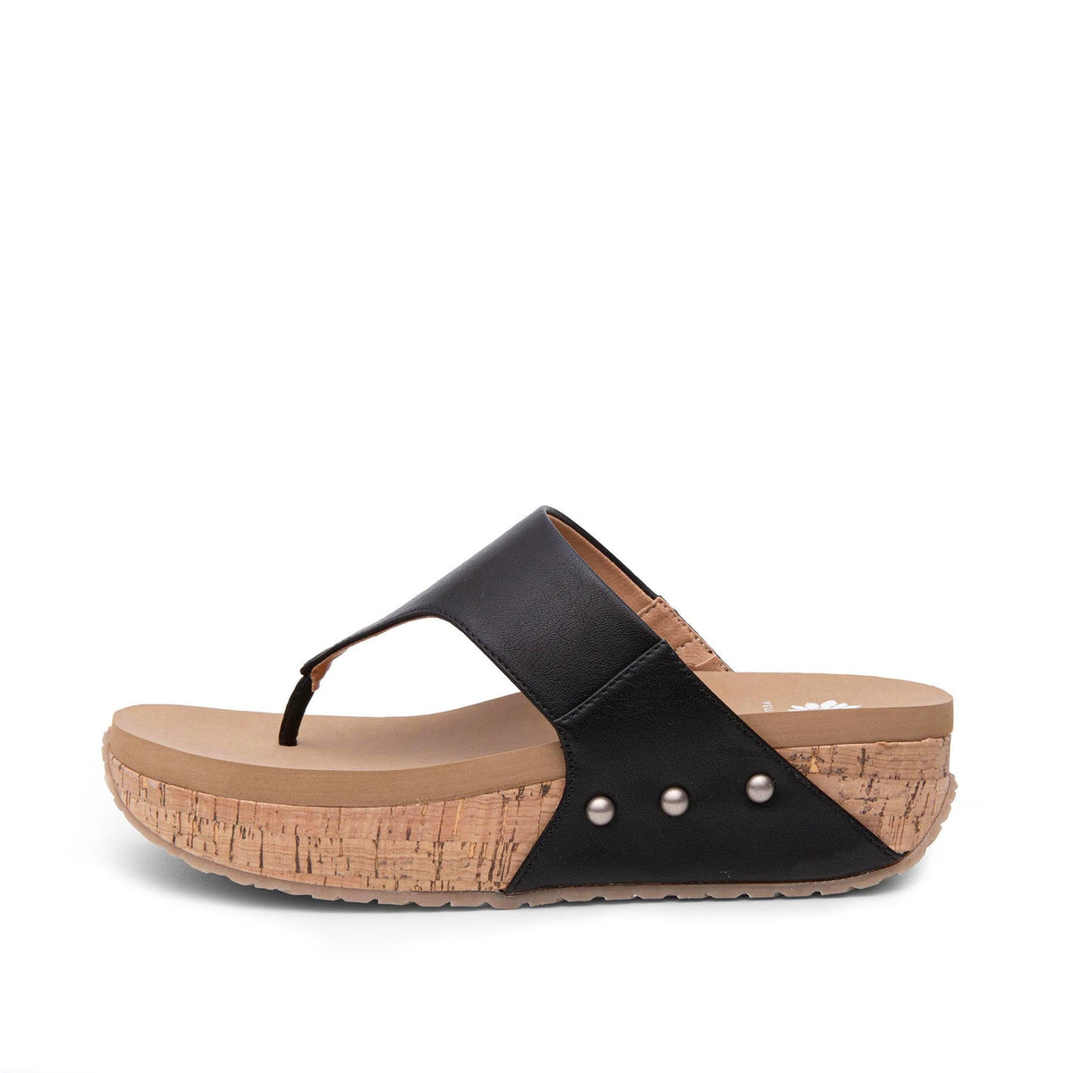 Yellow Box Footwear Classic | Bandini Flatform Sandal - White