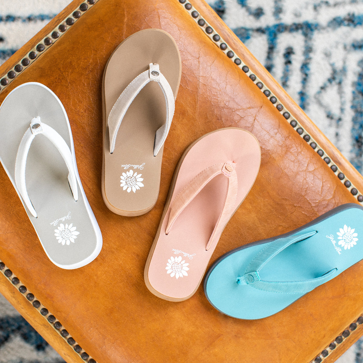 Yellow Box Footwear Signature | Ginza Sandal - White