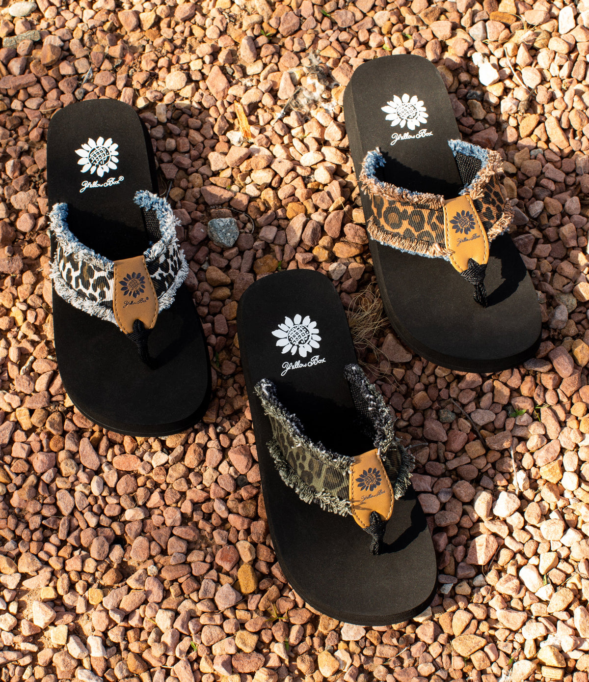 Yellow Box Footwear Premium | Fayth Flip Flop - Olive