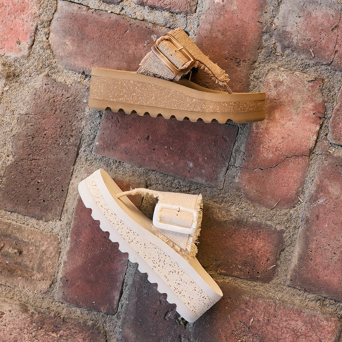 Yellow Box Footwear Featured | Carlow Flatform Sandal - Multi