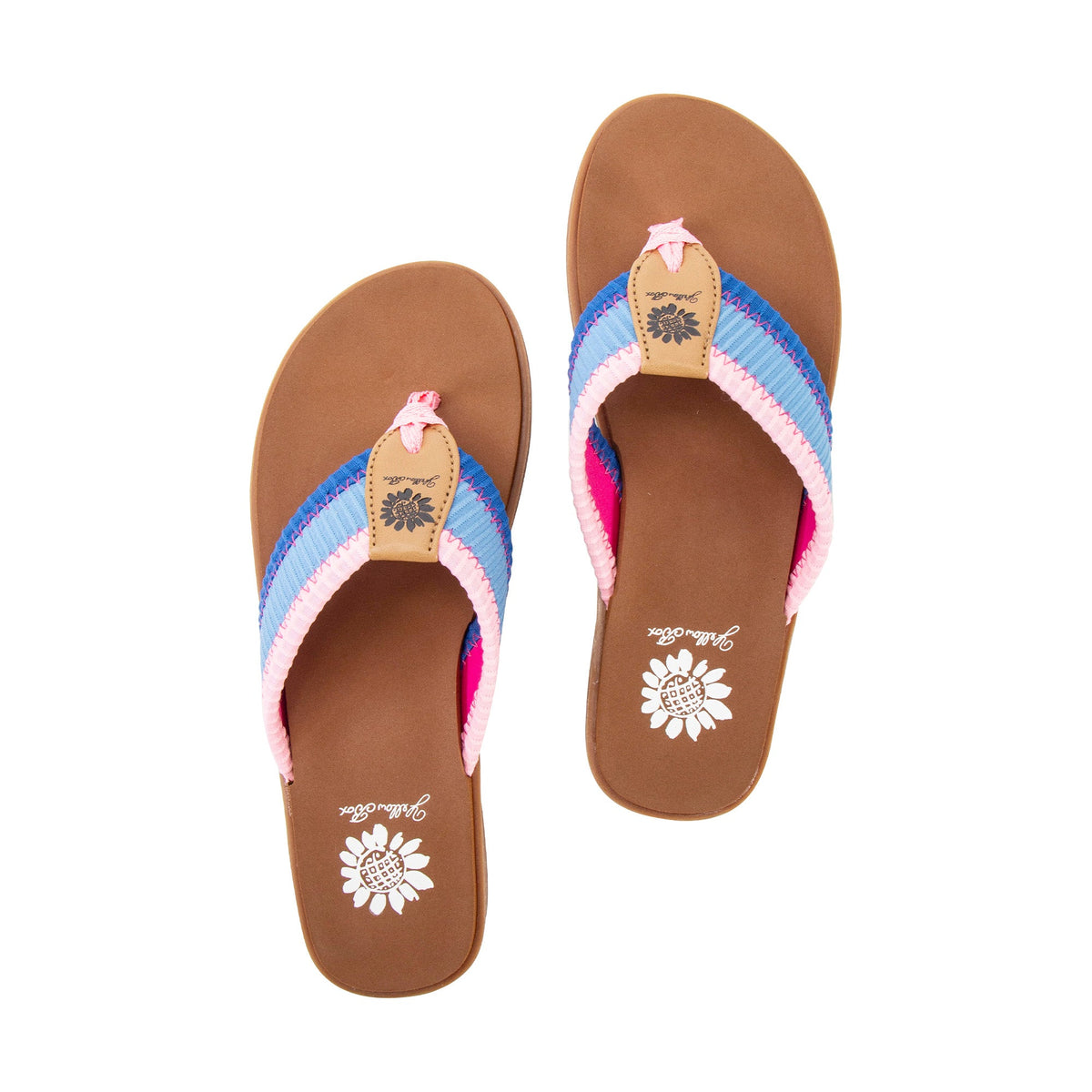 Yellow Box Footwear Essential | Fahad Flip Flop - Blue Multi
