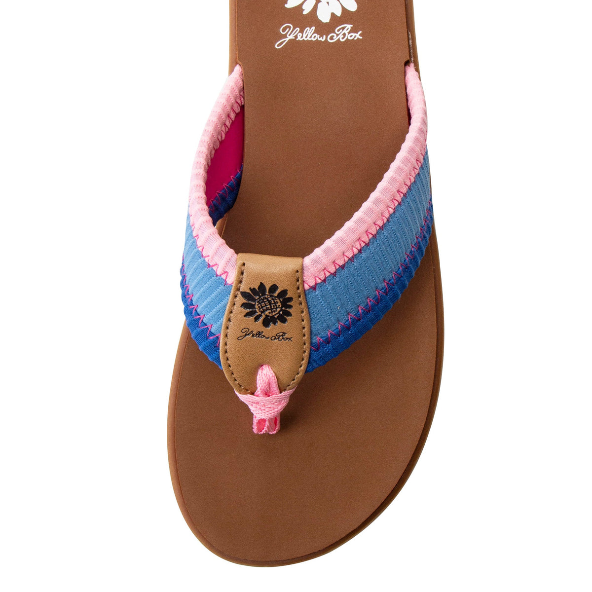 Yellow Box Footwear Essential | Fahad Flip Flop - Blue Multi