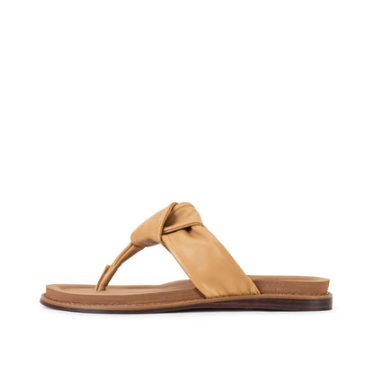 Yellow Box Footwear Signature | Caine Knotted Sandal - Tan