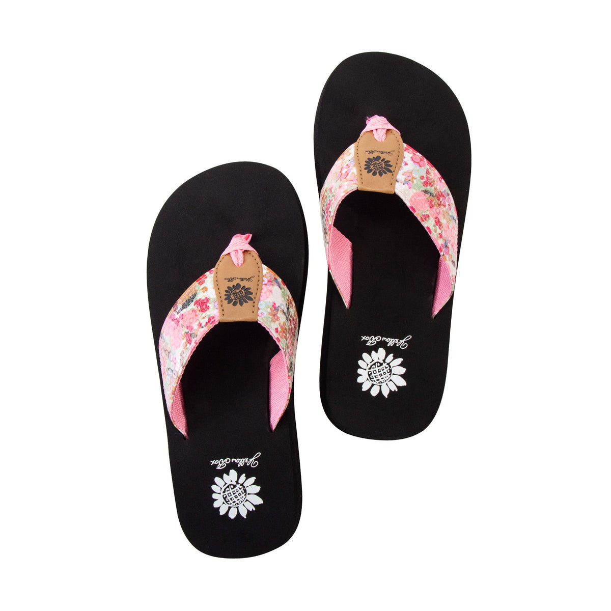 Yellow Box Footwear Recommended | Frances Flip Flop - Pink Multi