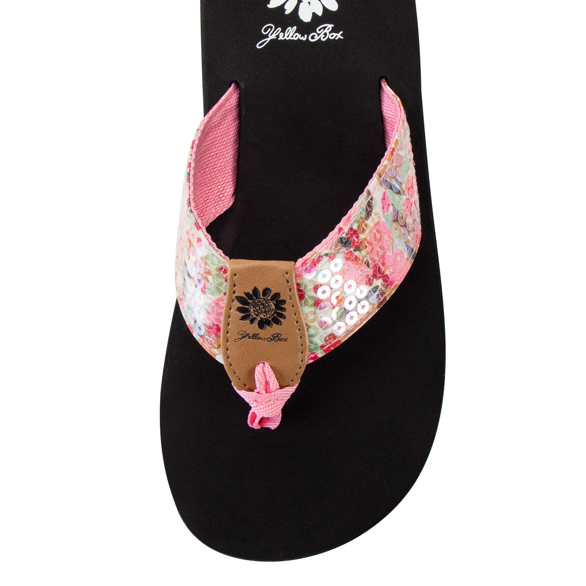 Yellow Box Footwear Recommended | Frances Flip Flop - Pink Multi