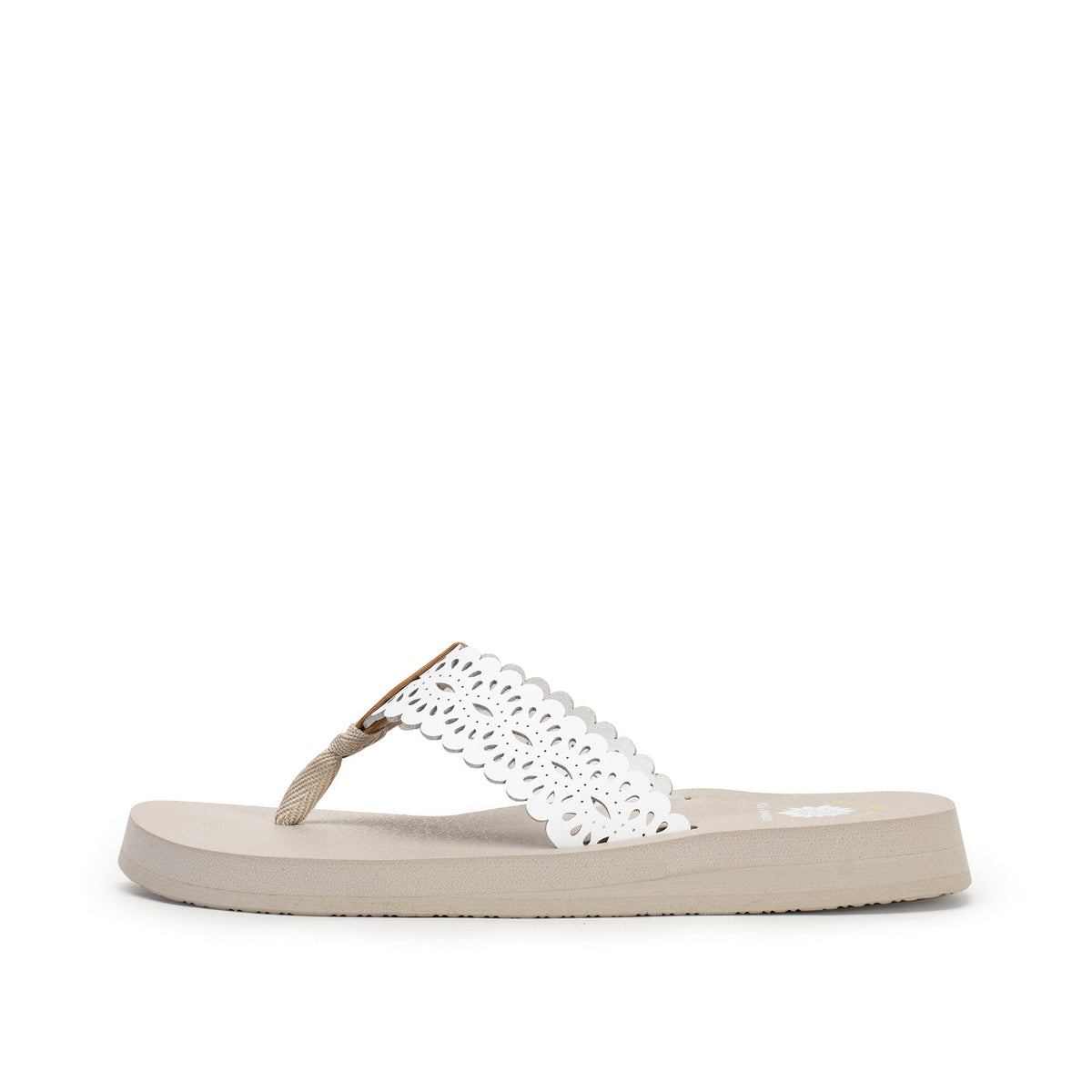 Yellow Box Footwear Smart Buy | Navard Flip Flop - White