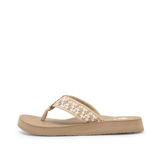 Yellow Box Footwear Classic | Nellia Flip Flop - Natural