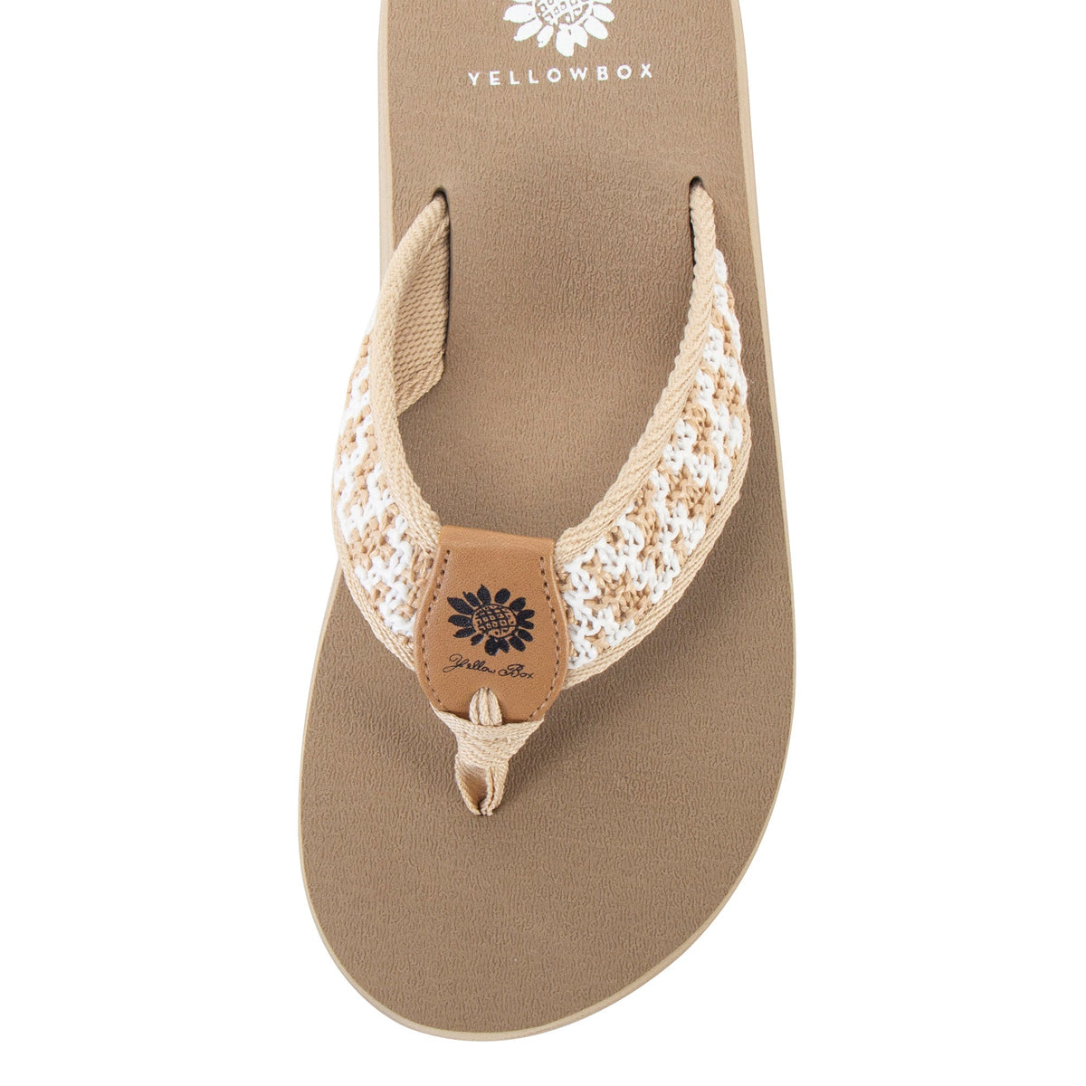 Yellow Box Footwear Classic | Nellia Flip Flop - Natural