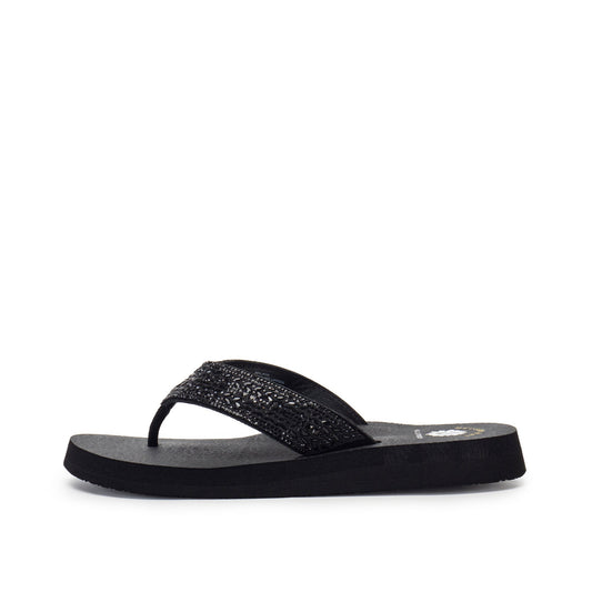 Yellow Box Footwear Customer Favorite | Nalaya Flip Flop - Black