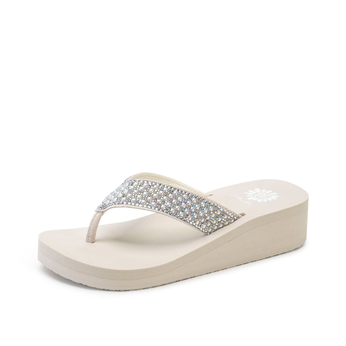 Yellow Box Footwear Smart Buy | Sencha Wedge Sandal - Sand Stone