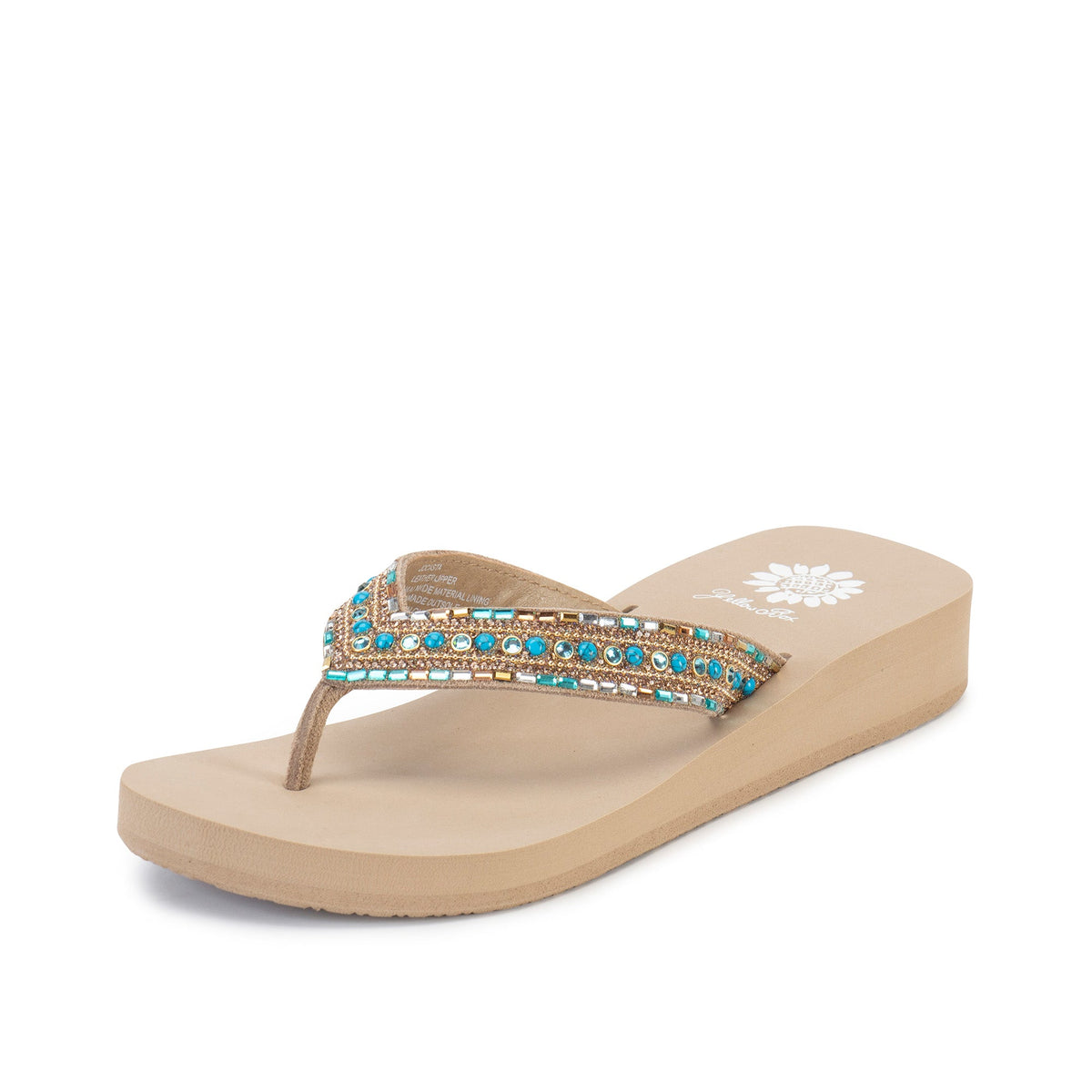 Yellow Box Footwear Essential | Jocasta sandal - Taupe Multi
