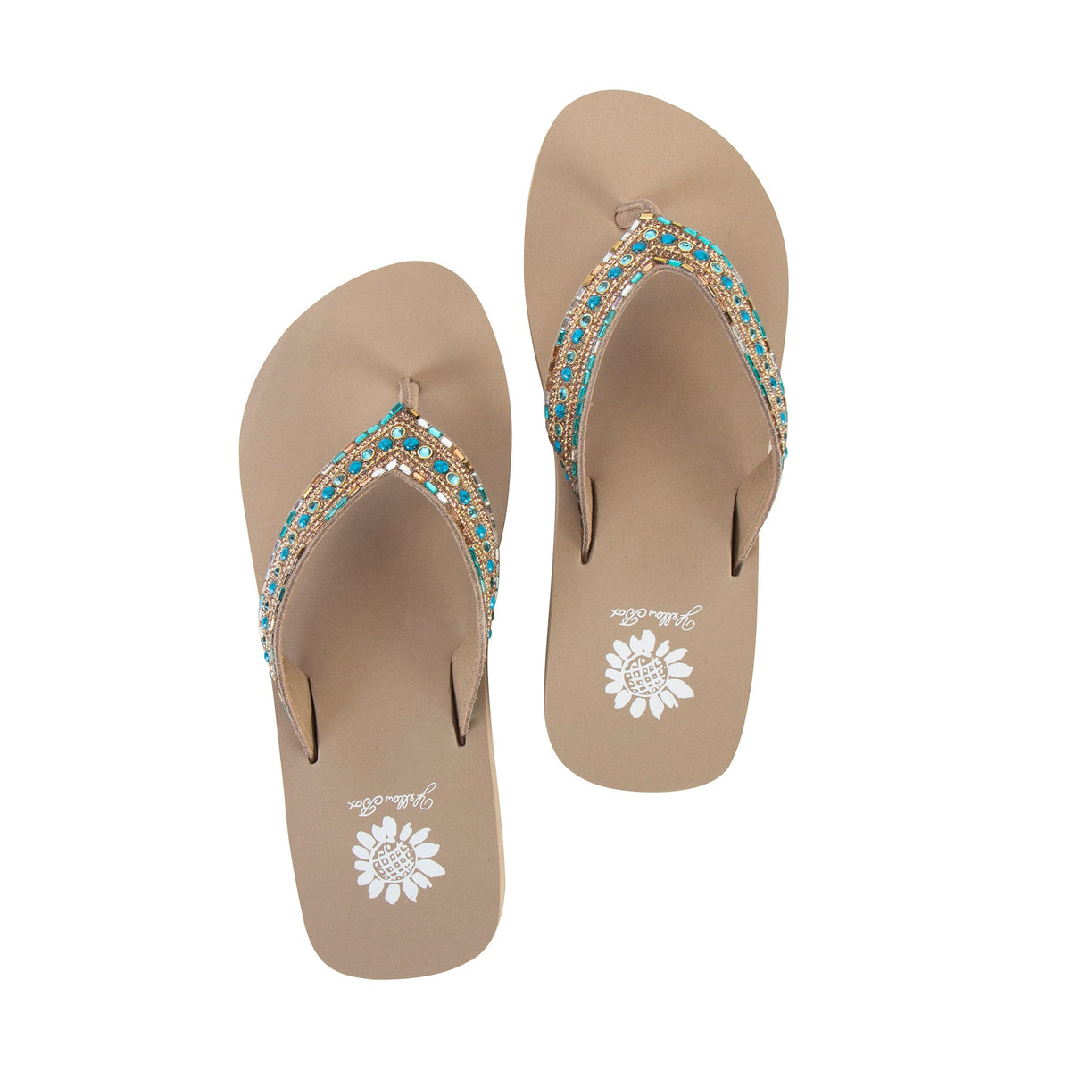 Yellow Box Footwear Essential | Jocasta sandal - Taupe Multi