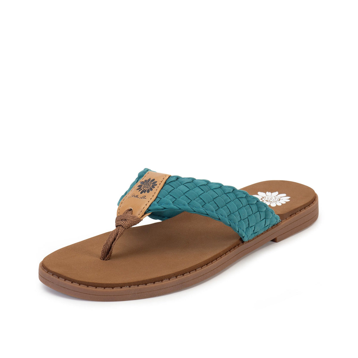 Yellow Box Footwear Discount | Irving Woven Sandal - Teal