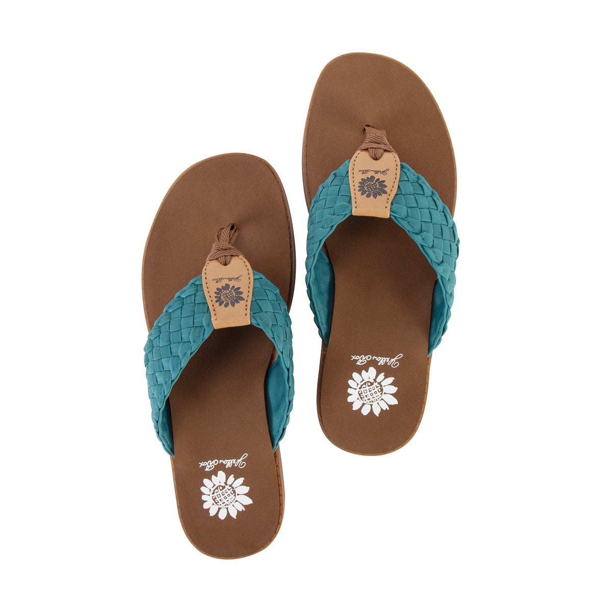 Yellow Box Footwear Discount | Irving Woven Sandal - Teal