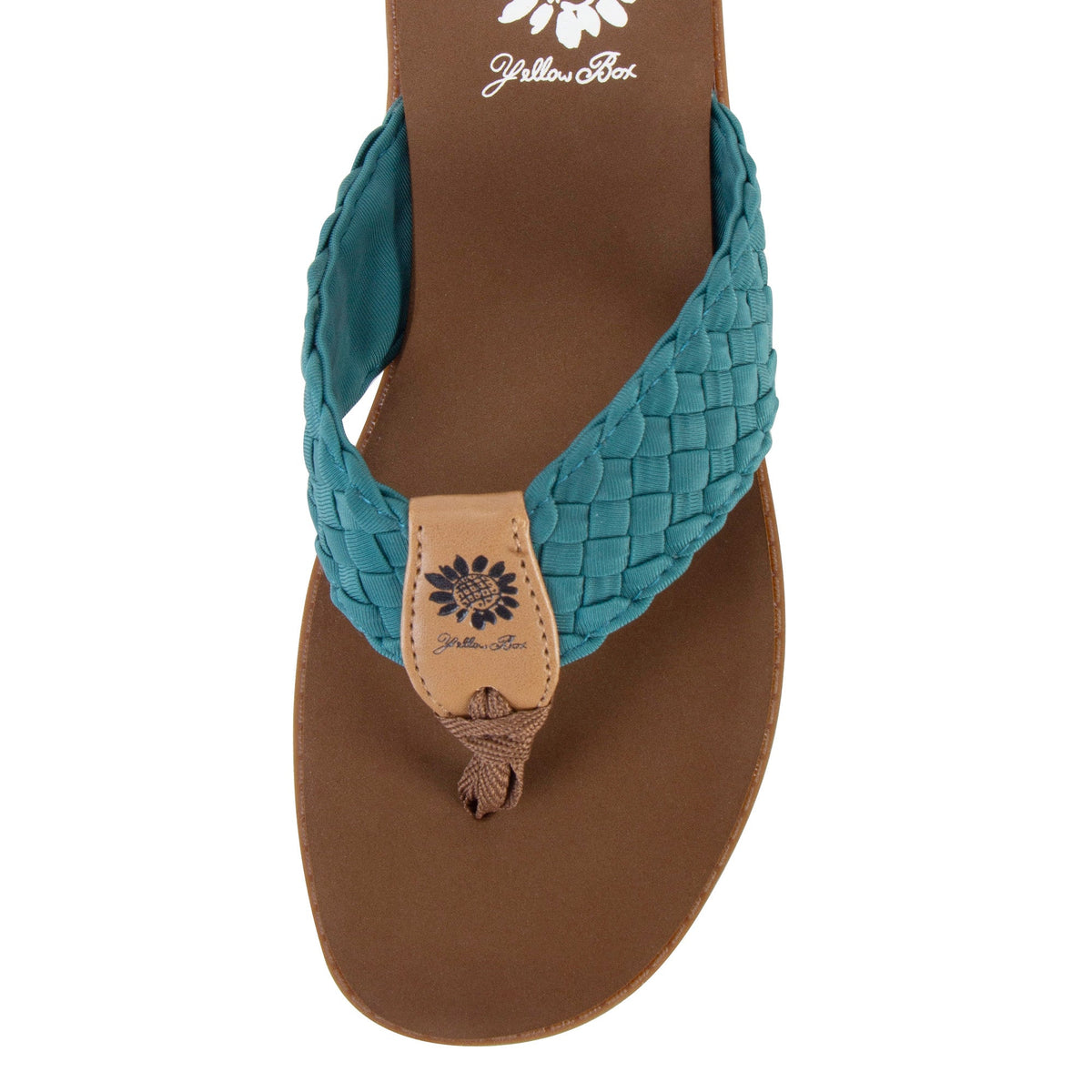 Yellow Box Footwear Discount | Irving Woven Sandal - Teal