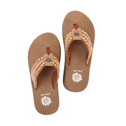 Yellow Box Footwear Special Offer | Genevia Sandal - Tan
