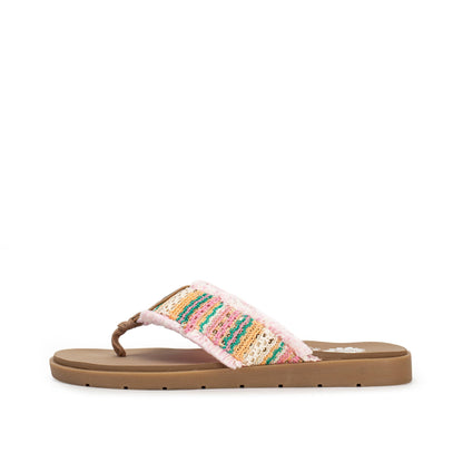 Yellow Box Footwear Featured | Flappy Sandal - Pink Multi