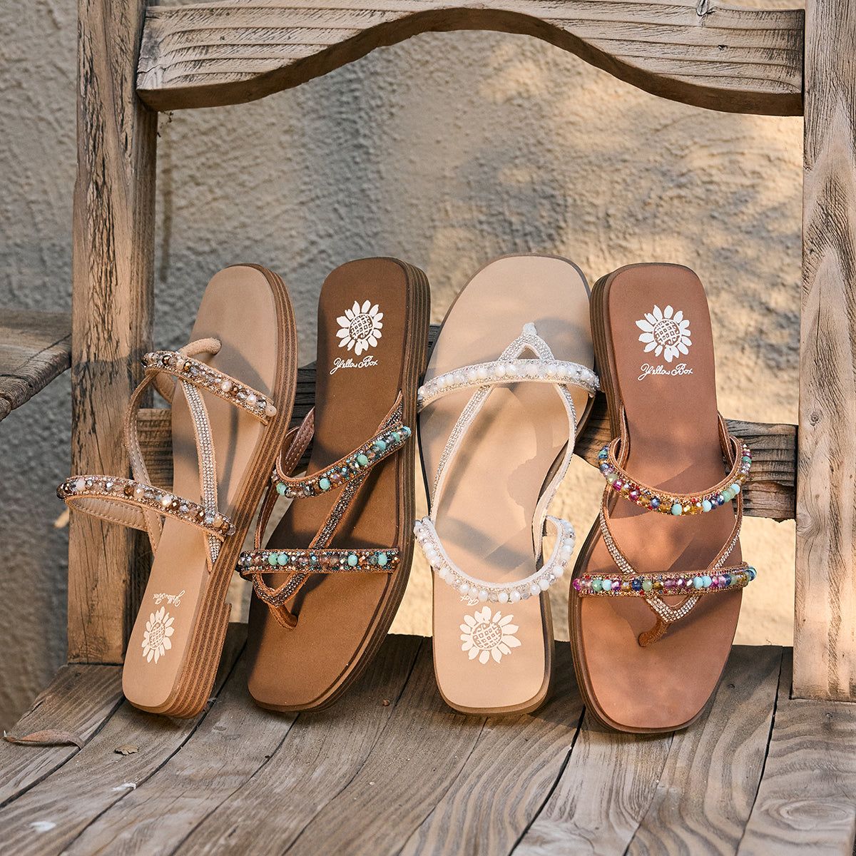 Yellow Box Footwear Smart Buy | Lela Sandal - Bright Multi