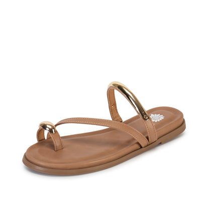 Yellow Box Footwear Sale | Hilari Toe-Ring Sandal - Almond