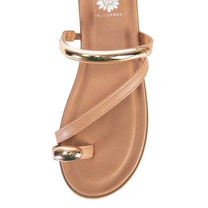 Yellow Box Footwear Sale | Hilari Toe-Ring Sandal - Almond