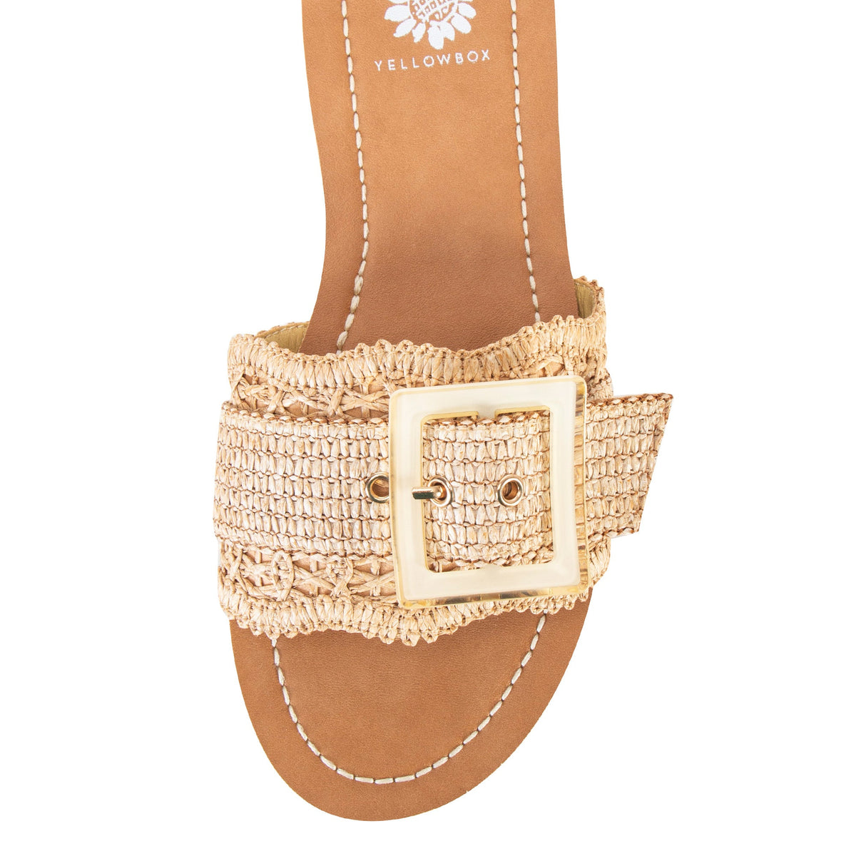 Yellow Box Footwear Deals | Hamlyn Slide Sandal - Natural