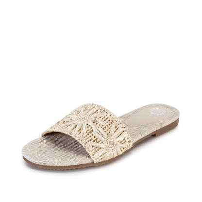 Yellow Box Footwear Hot Sale | Haruka Slide Sandal - Ivory