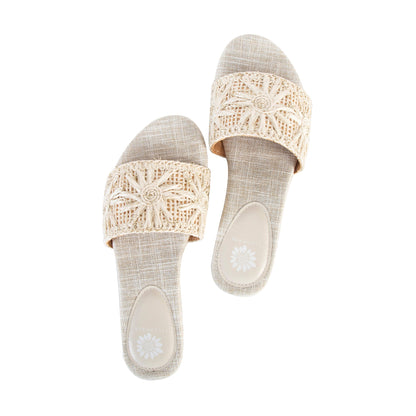 Yellow Box Footwear Hot Sale | Haruka Slide Sandal - Ivory