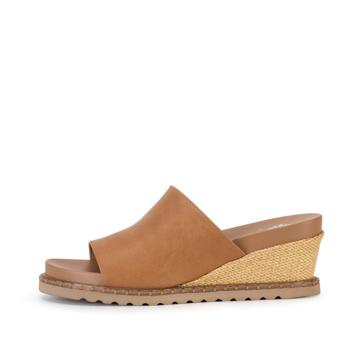 Yellow Box Footwear Best Price | Marcie Wedge Sandal - Light Tan