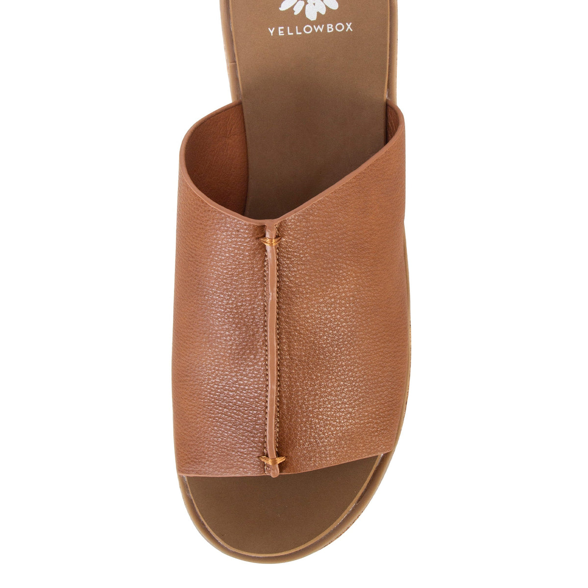 Yellow Box Footwear Classic | Vienna Cork Wedge Sandal - Tan