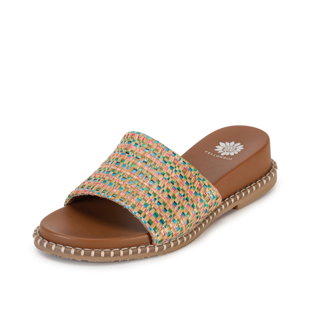 Yellow Box Footwear Deals | Lewis Wedge Sandal - Multi