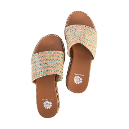 Yellow Box Footwear Deals | Lewis Wedge Sandal - Multi