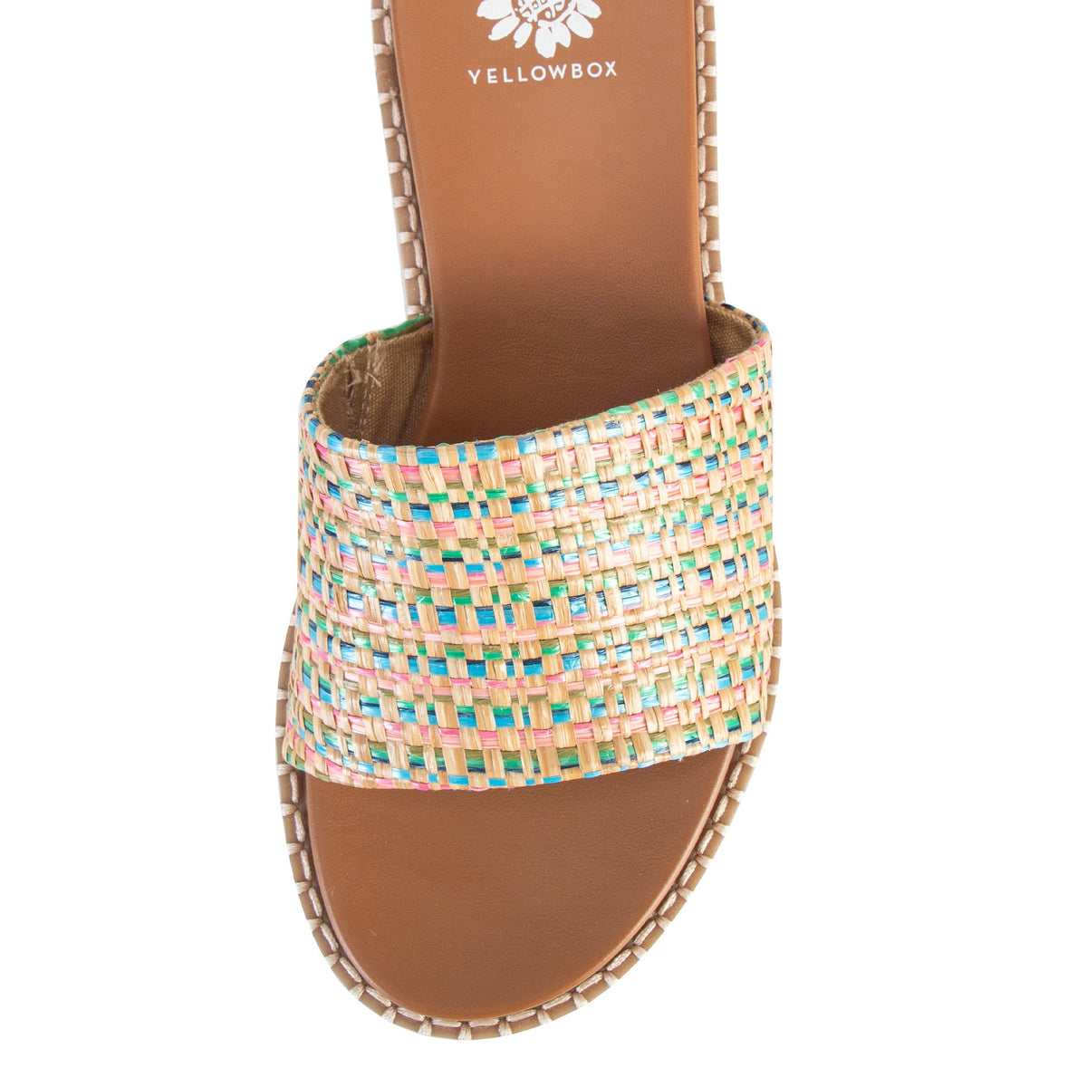 Yellow Box Footwear Deals | Lewis Wedge Sandal - Multi