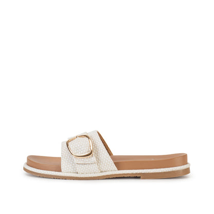 Yellow Box Footwear Hot Sale | Alena Slide Sandal - White