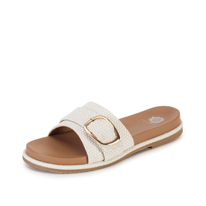 Yellow Box Footwear Hot Sale | Alena Slide Sandal - White