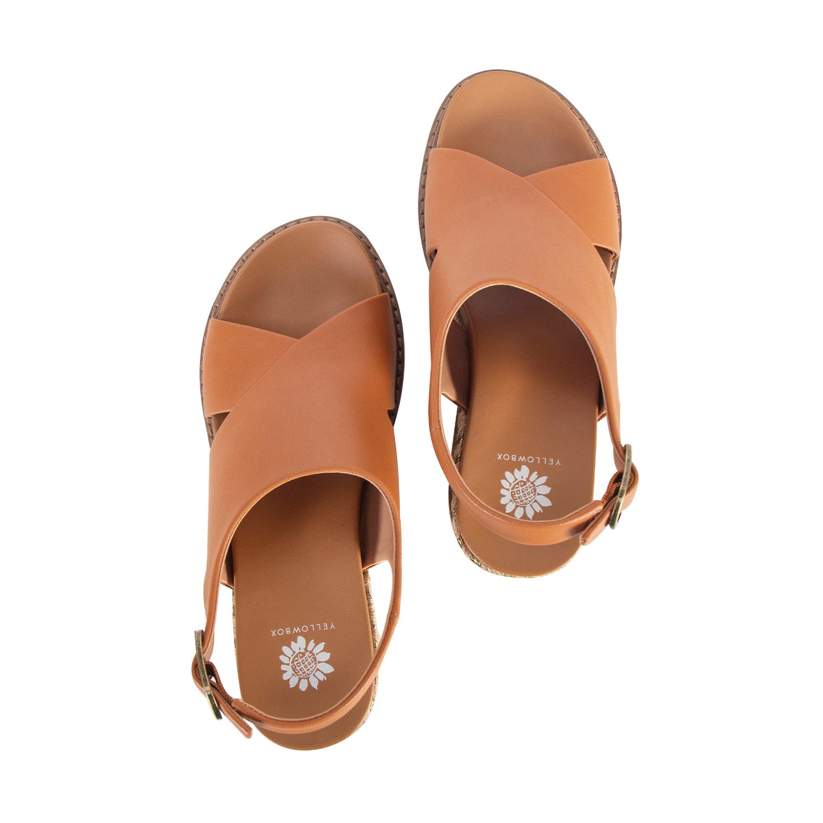Yellow Box Footwear Discount | Missy Wedge Sandal - Tan