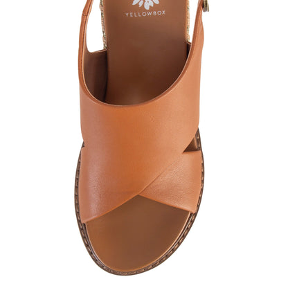 Yellow Box Footwear Discount | Missy Wedge Sandal - Tan