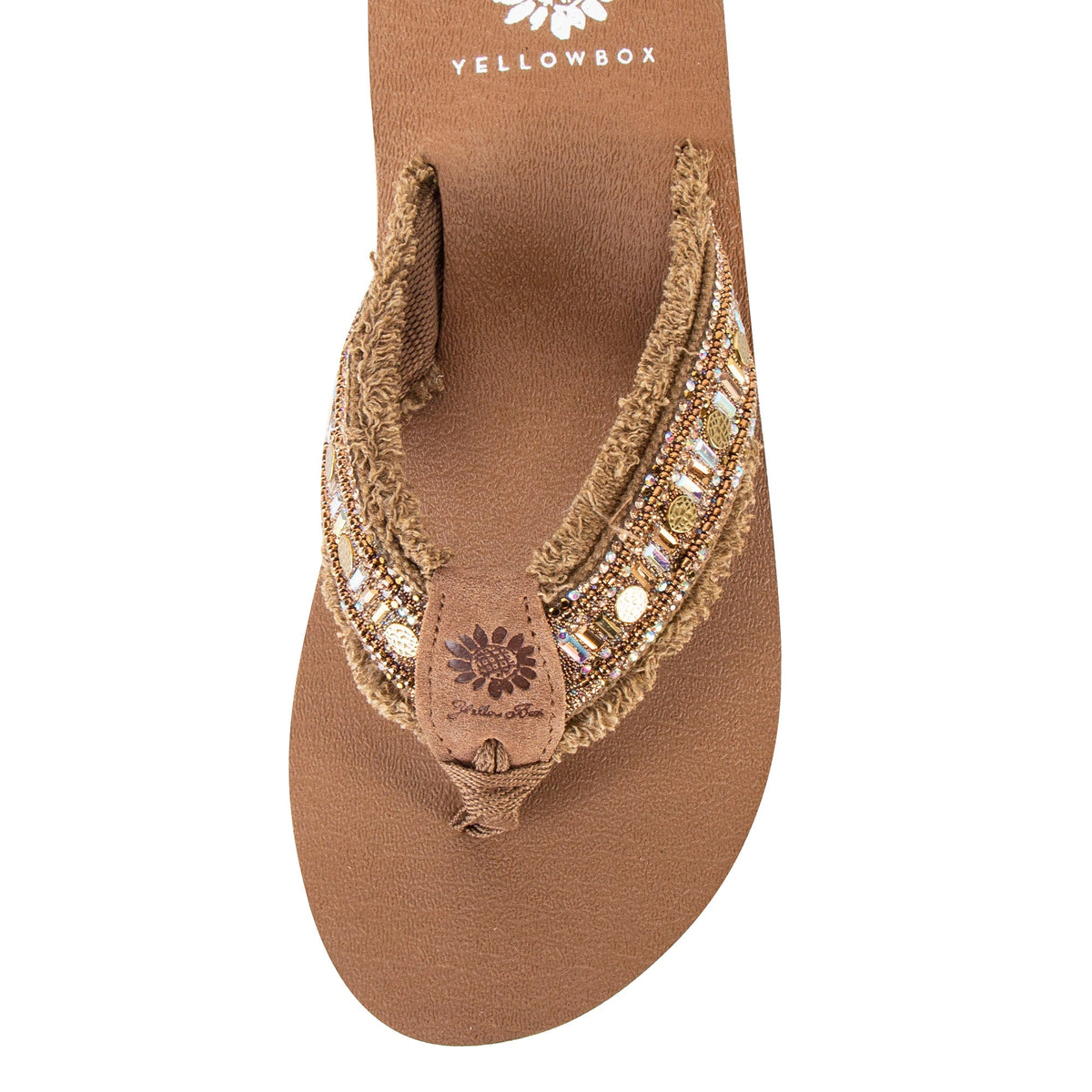 Yellow Box Footwear Sale | Caileen Sandal - Tan