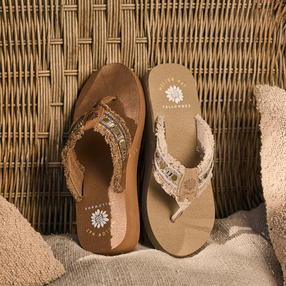 Yellow Box Footwear Sale | Caileen Sandal - Tan