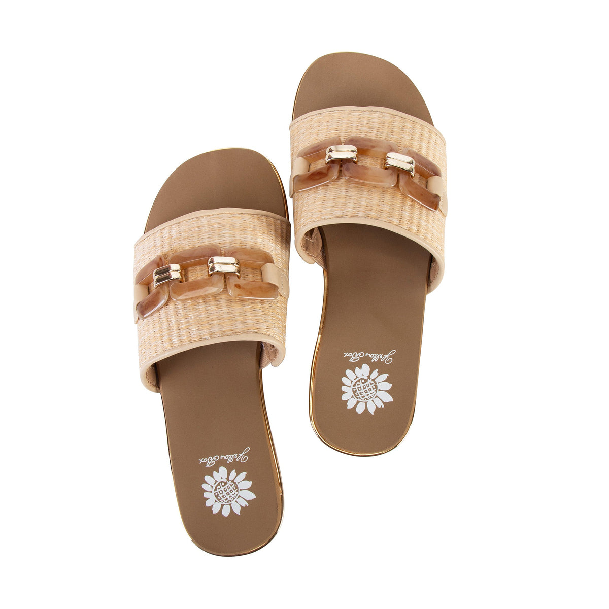 Yellow Box Footwear Discount | Gabina Wedge Sandal - Natural