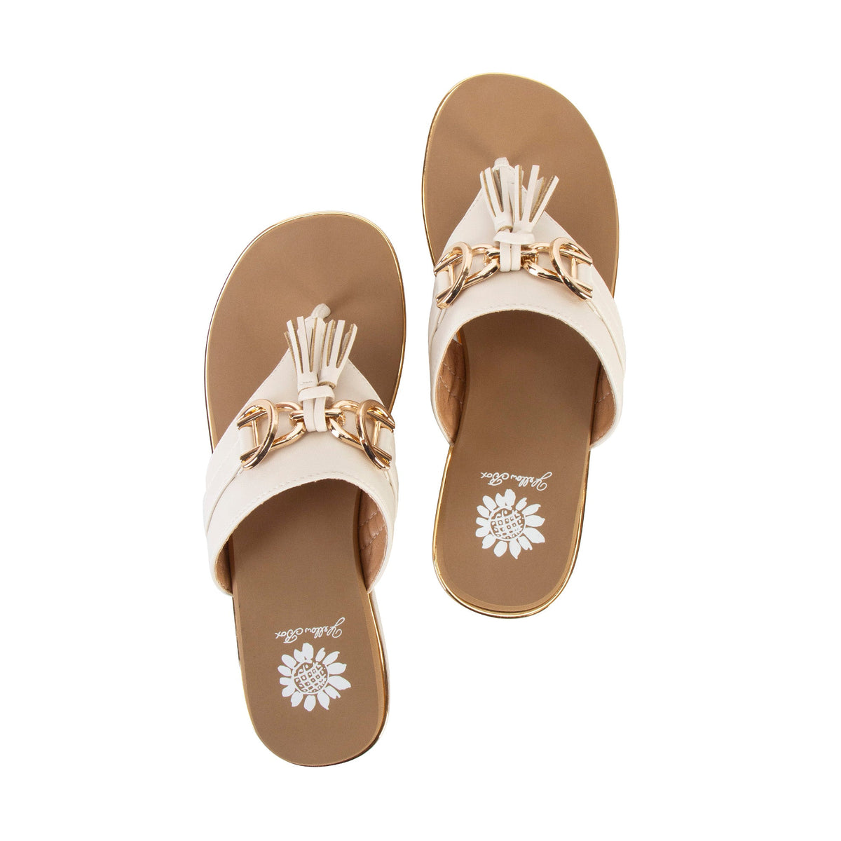 Yellow Box Footwear Special Offer | Geri Flatform Sandal - Ivory