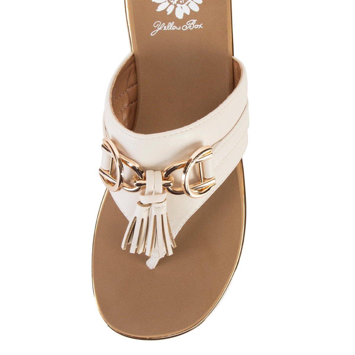 Yellow Box Footwear Special Offer | Geri Flatform Sandal - Ivory