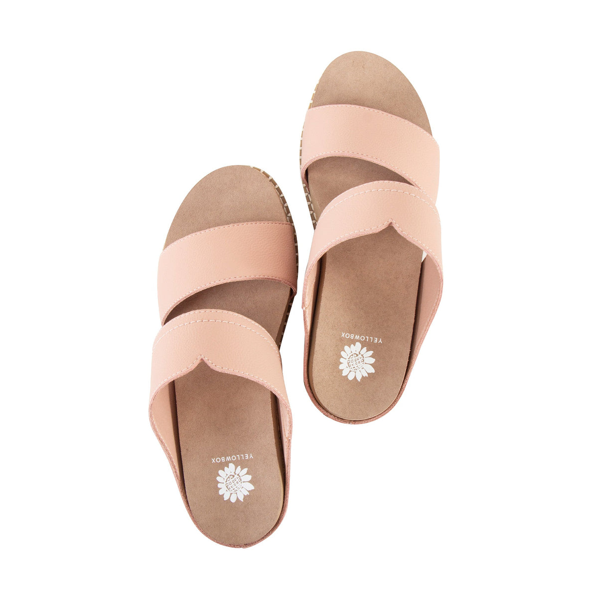 Yellow Box Footwear Trending | Alamos Cork Wedge Sandal - Blush