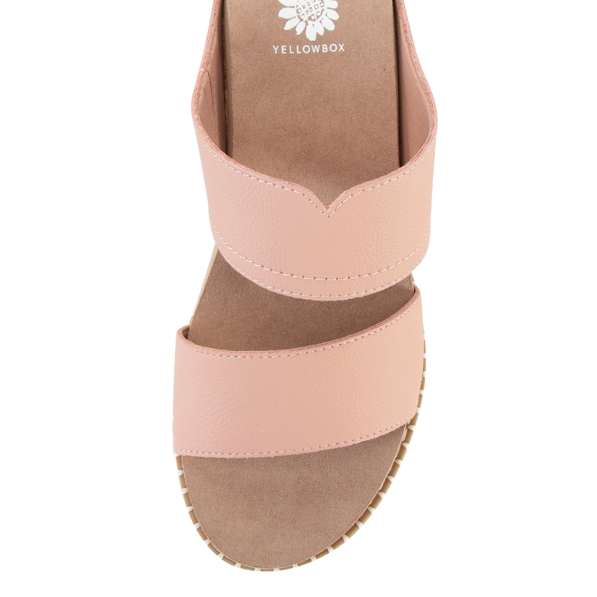 Yellow Box Footwear Trending | Alamos Cork Wedge Sandal - Blush