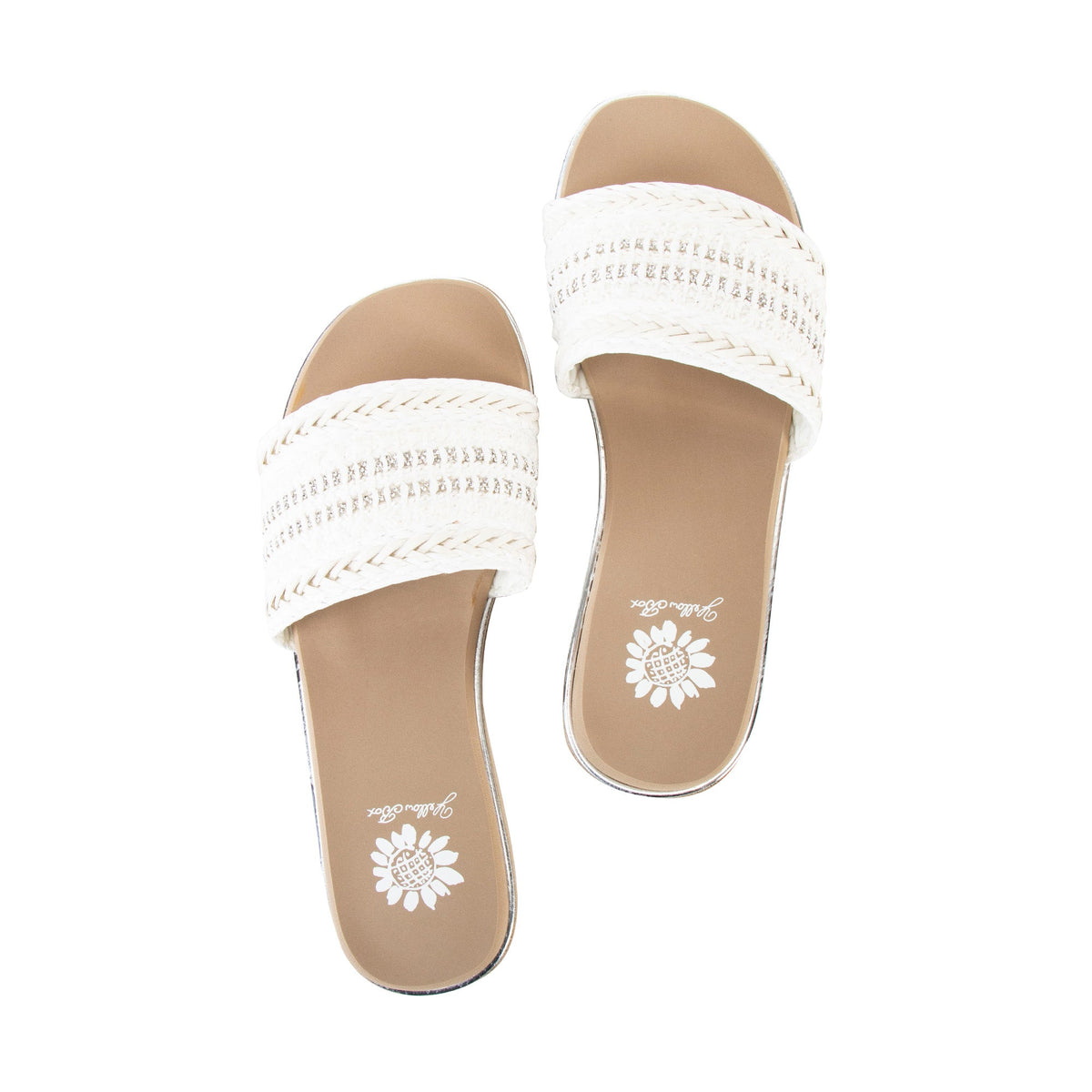 Yellow Box Footwear Exclusive | Guida Slide Sandal - White