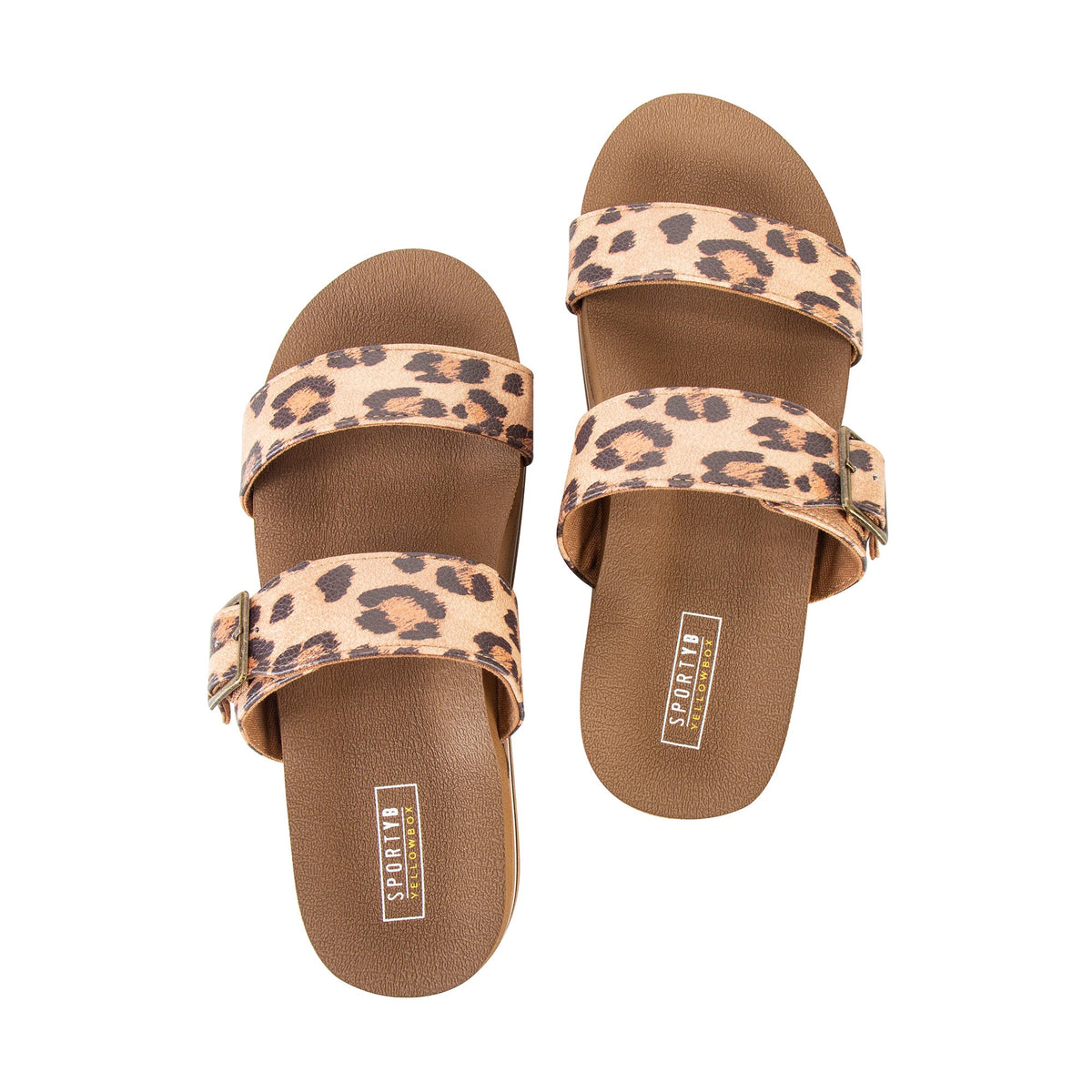 Yellow Box Footwear Special Offer | Catalena Flatform Sandal - Leopard