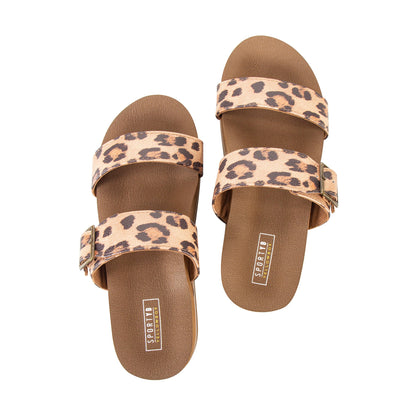 Yellow Box Footwear Special Offer | Catalena Flatform Sandal - Leopard